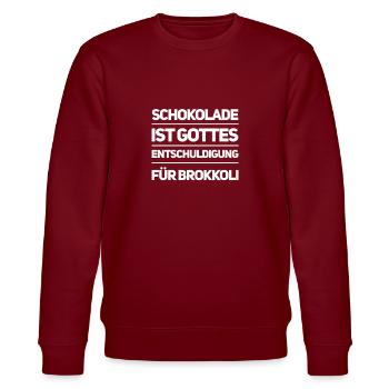 le créateur et l'humour - Sweat bio CHANGER Stanley/Stella Unisexe - bordeaux - Devant - Nik (191cm) & Marisol (170cm)