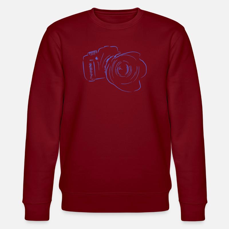 caméra - Sweat bio CHANGER Stanley/Stella Unisexe - bordeaux