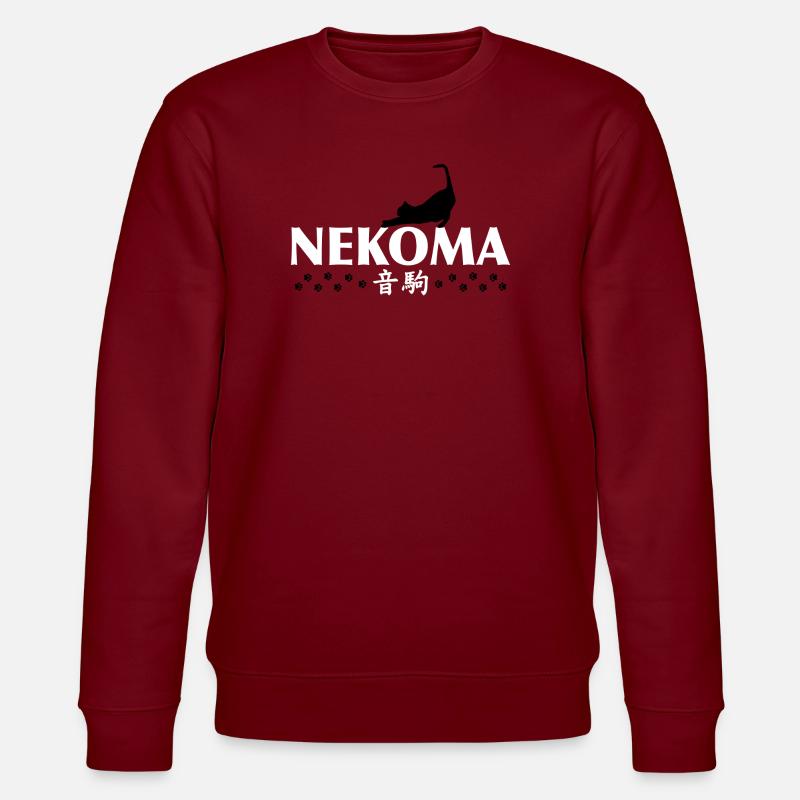 Nekoma Cat Anime - Sweat bio CHANGER Stanley/Stella Unisexe - bordeaux
