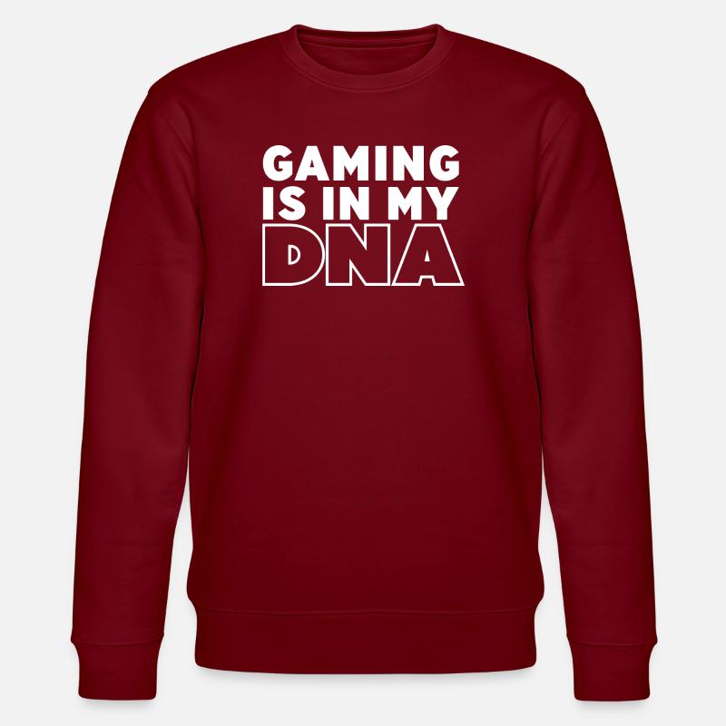 Le jeu est mon ADN - Sweat bio CHANGER Stanley/Stella Unisexe - bordeaux