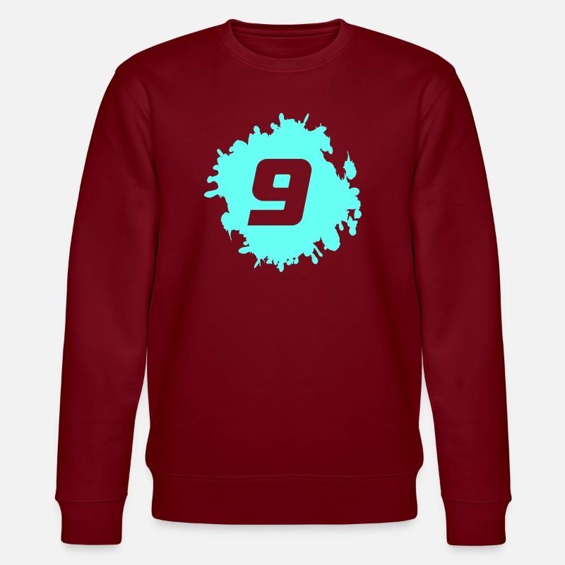 Neuf graphiques Cyan Splash - Sweat bio CHANGER Stanley/Stella Unisexe - bordeaux