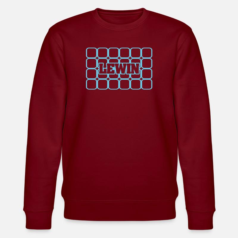 Lewin - Stanley/Stella CHANGER Unisex Organic Sweatshirt - burgundy