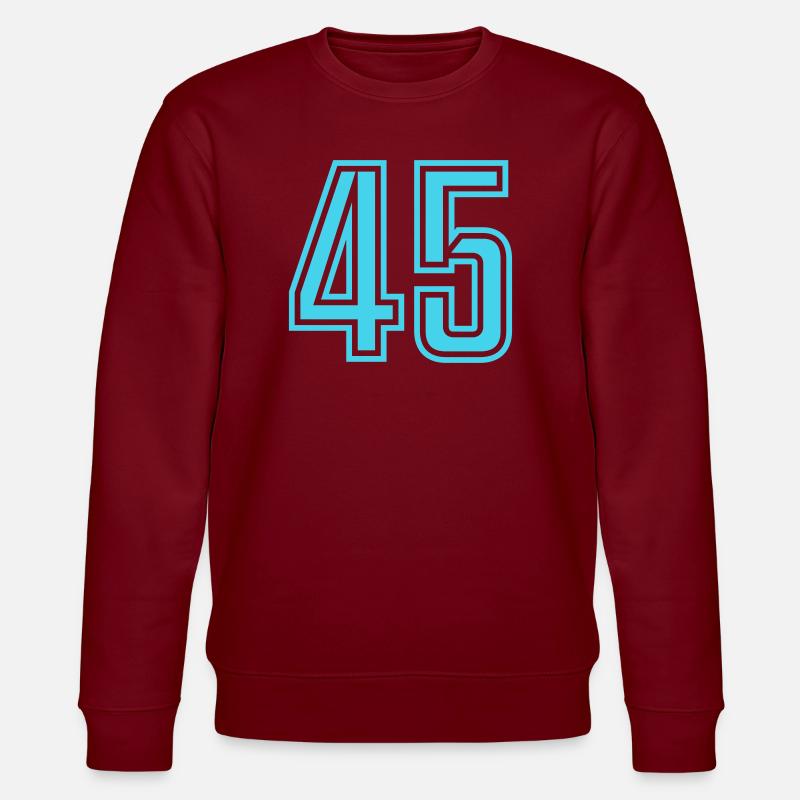 45 - Sweat bio CHANGER Stanley/Stella Unisexe - bordeaux