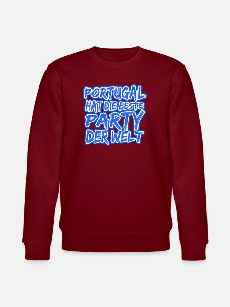 Holidays Portugal - Stanley/Stella CHANGER Unisex Organic Sweatshirt - burgundy