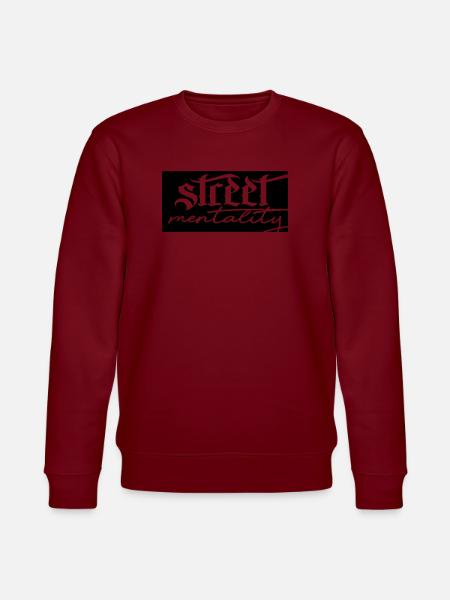 street mentality - Stanley/Stella CHANGER Unisex Organic Sweatshirt - burgundy