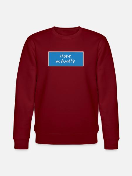 Eigentlich Hove - Stanley/Stella Unisex Bio-Sweatshirt CHANGER - Burgunderrot