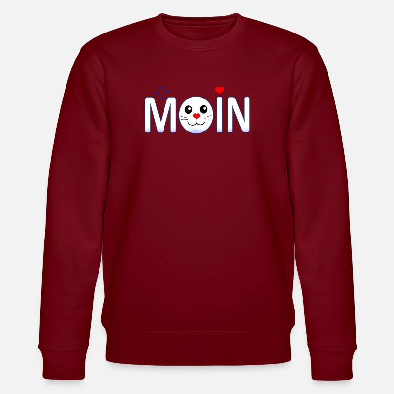 Moin Moin - Sweat bio CHANGER Stanley/Stella Unisexe - bordeaux
