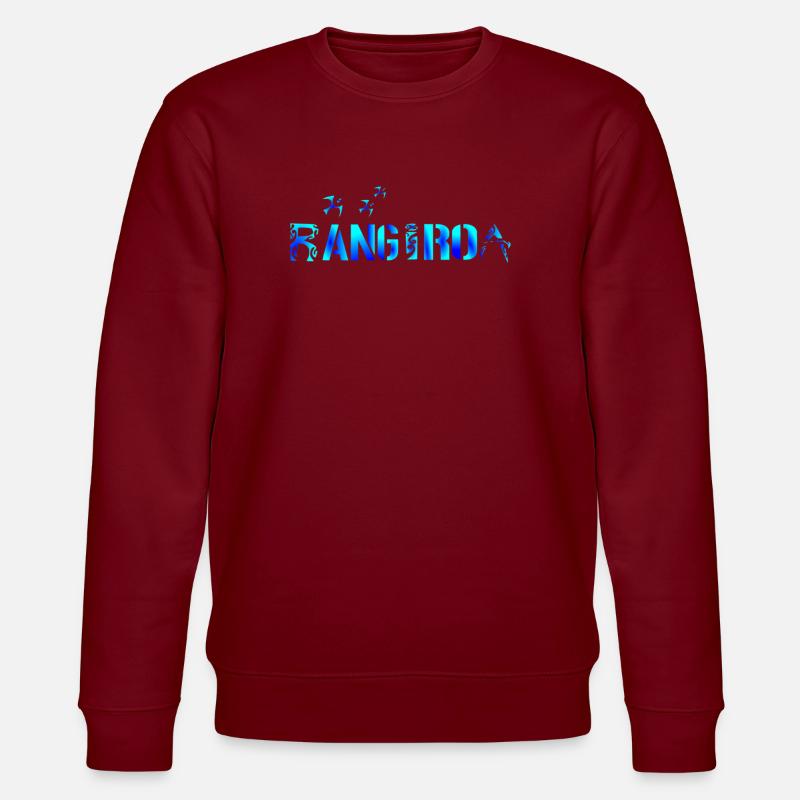 RANGIROA - Stanley/Stella Unisex Bio-Sweatshirt CHANGER  - Burgunderrot