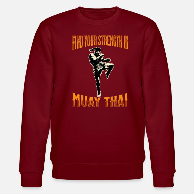 Muay Thai Boxe Muay Thai - Sweat bio CHANGER Stanley/Stella Unisexe - bordeaux