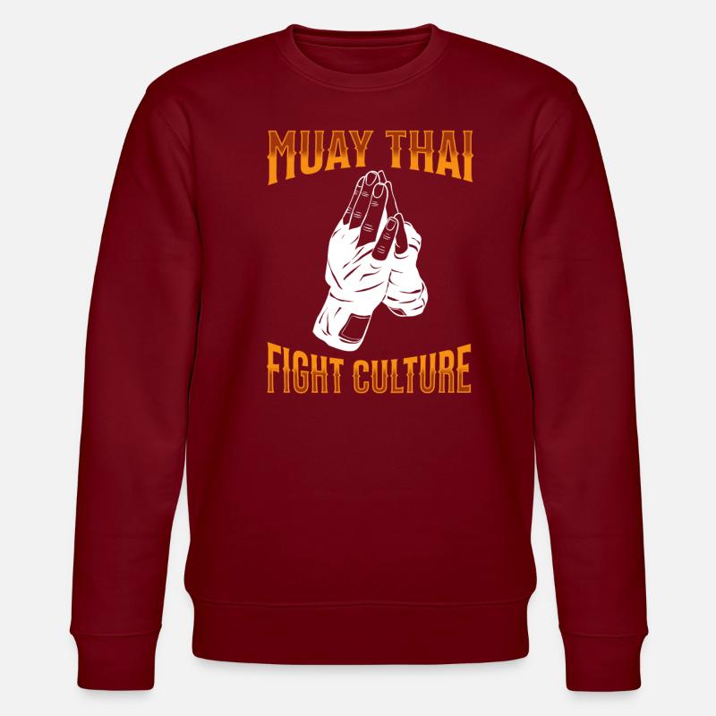 Muay Thaï Boxe Muay Thaï - Sweat bio CHANGER Stanley/Stella Unisexe - bordeaux