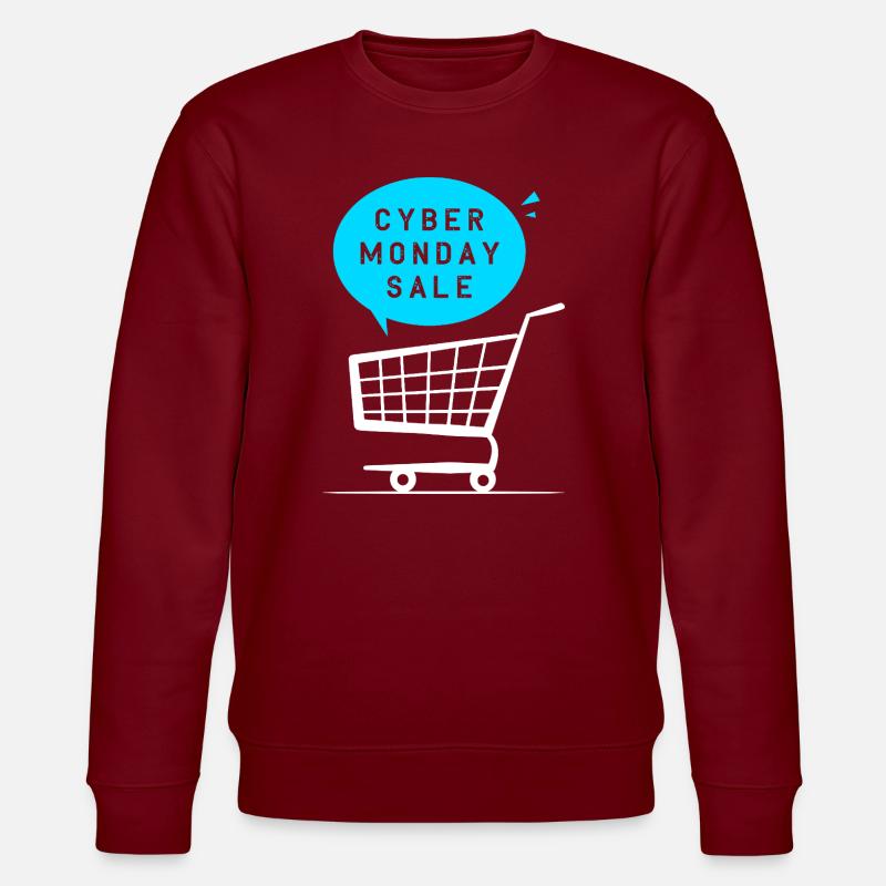 Virée shopping du Cyber Monday - Sweat bio CHANGER Stanley/Stella Unisexe - bordeaux