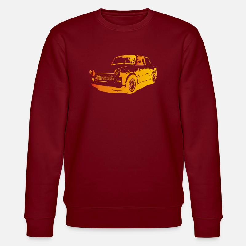 Trabant 601 Tuning - Stanley/Stella Unisex Bio-Sweatshirt CHANGER  - Burgunderrot