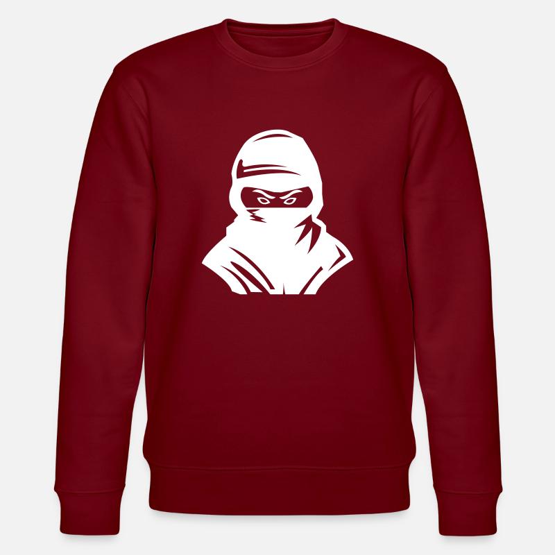 ninja - Sweat bio CHANGER Stanley/Stella Unisexe - bordeaux