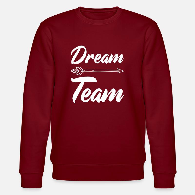 Équipe de rêve - Sweat bio CHANGER Stanley/Stella Unisexe - bordeaux
