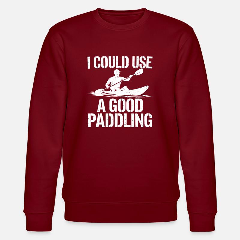 Pagayer avec passion - Sweat bio CHANGER Stanley/Stella Unisexe - bordeaux
