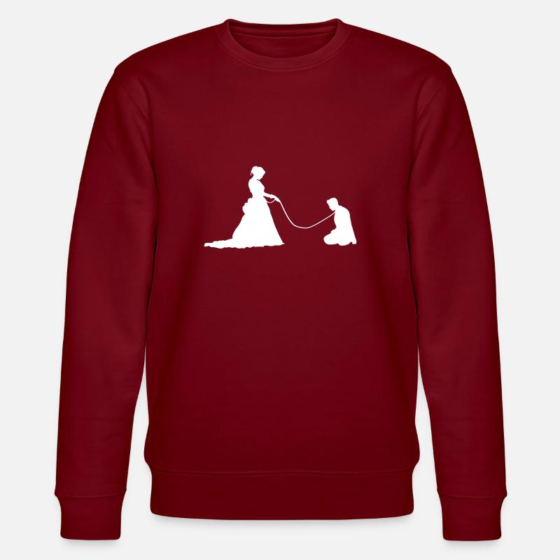 Couple Mariage Drôle - Sweat bio CHANGER Stanley/Stella Unisexe - bordeaux