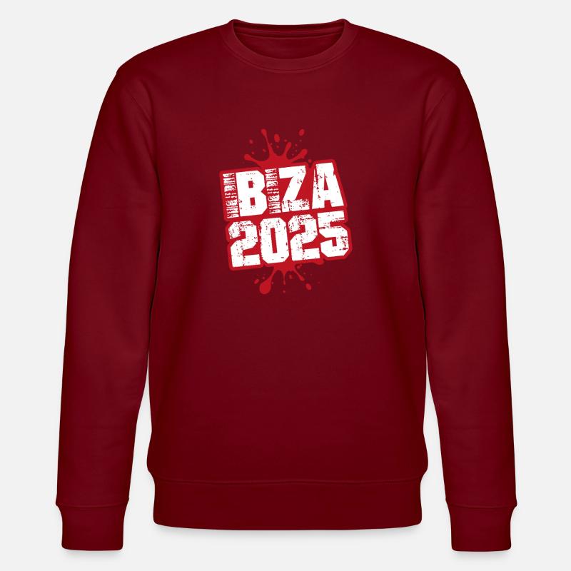 Blobs d’Ibiza 2025 - Sweat bio CHANGER Stanley/Stella Unisexe - bordeaux