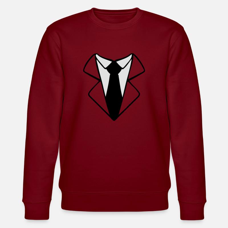 cravate - Sweat bio CHANGER Stanley/Stella Unisexe - bordeaux