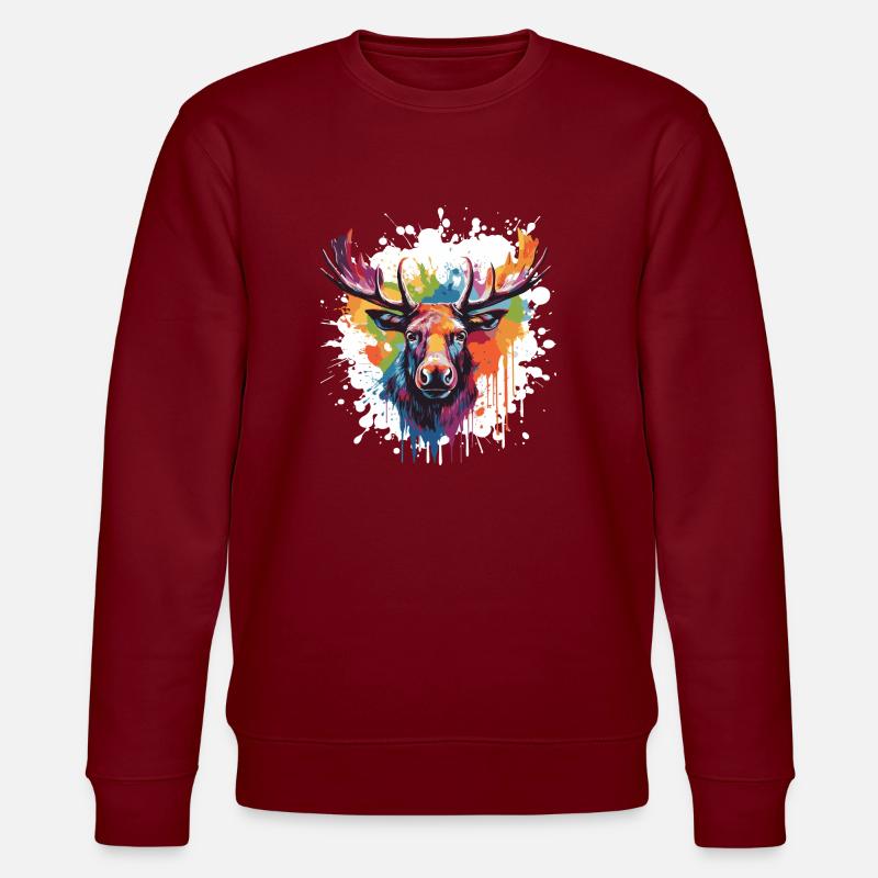 Élan - Sweat bio CHANGER Stanley/Stella Unisexe - bordeaux
