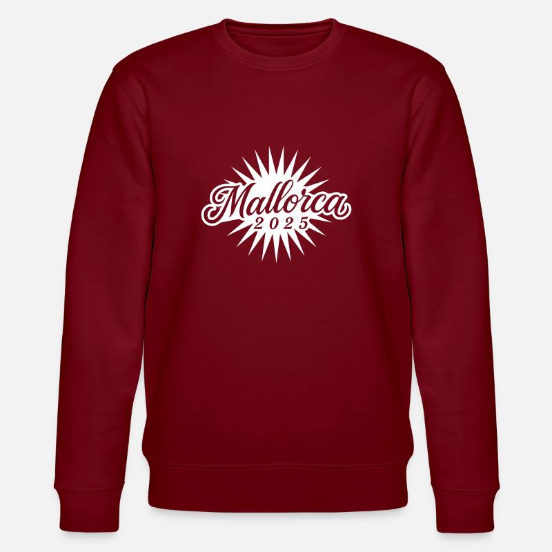 Majorque 2025 - Sweat bio CHANGER Stanley/Stella Unisexe - bordeaux