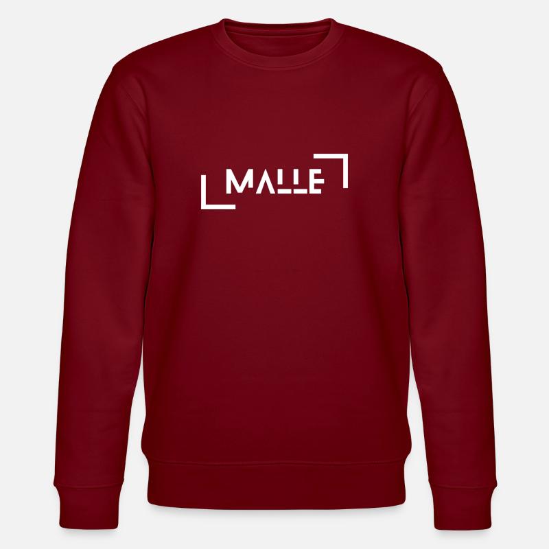 Malle - Stanley/Stella Unisex Bio-Sweatshirt CHANGER - Burgunderrot