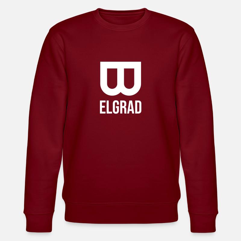 Belgrad - Stanley/Stella Unisex Bio-Sweatshirt CHANGER  - Burgunderrot