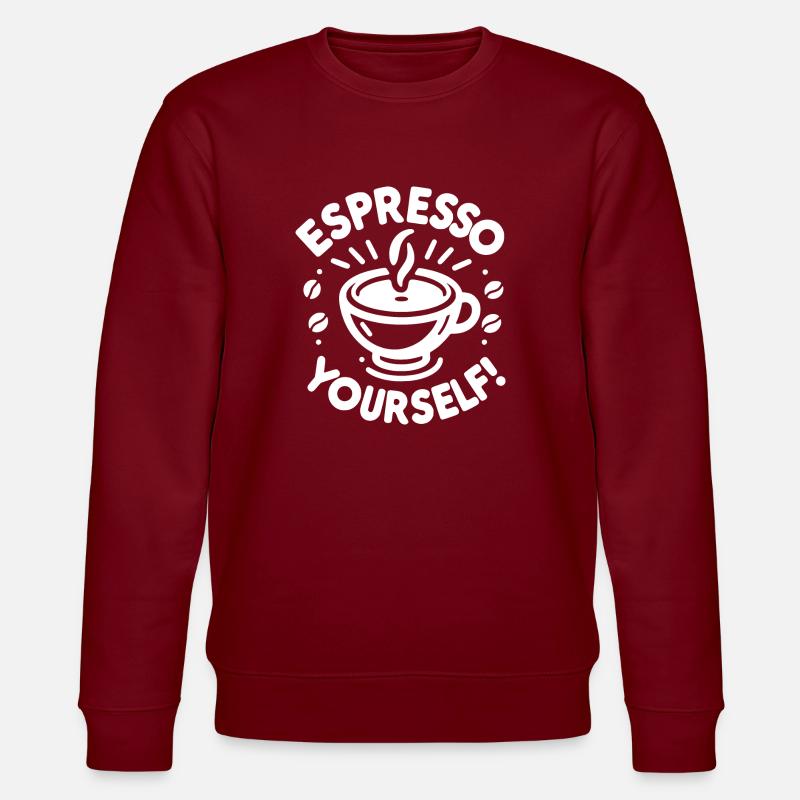 Espresso vous-même ! - Sweat bio CHANGER Stanley/Stella Unisexe - bordeaux
