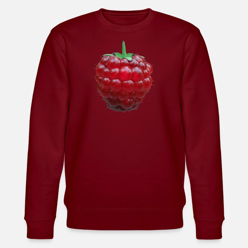 Himbeere - Stanley/Stella Unisex Bio-Sweatshirt CHANGER  - Burgunderrot