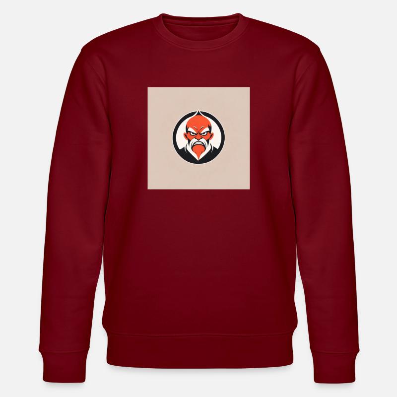 Kraftvoll Typ - Stanley/Stella Unisex Bio-Sweatshirt CHANGER  - Burgunderrot