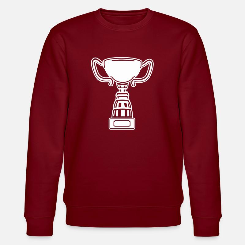 Pokal - Stanley/Stella Unisex Bio-Sweatshirt CHANGER  - Burgunderrot