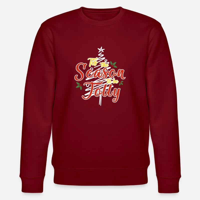 10 - Stanley/Stella Unisex Bio-Sweatshirt CHANGER  - Burgunderrot