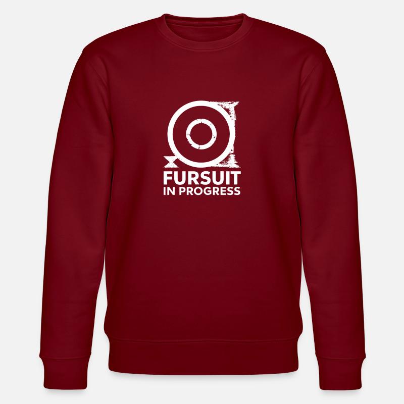 Fursuit en cours – Bientôt terminé ! - Sweat bio CHANGER Stanley/Stella Unisexe - bordeaux