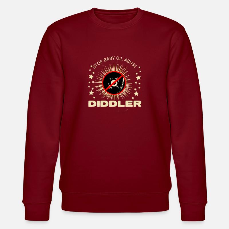 Diddler - Stanley/Stella CHANGER Unisex Organic Sweatshirt - burgundy