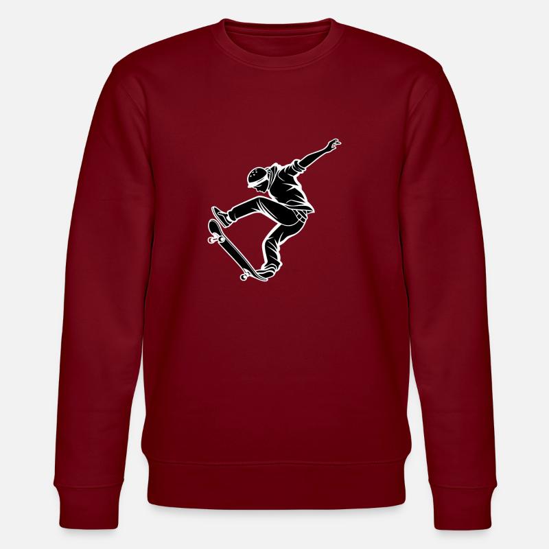 FRAPPANT - Sweat bio CHANGER Stanley/Stella Unisexe - bordeaux