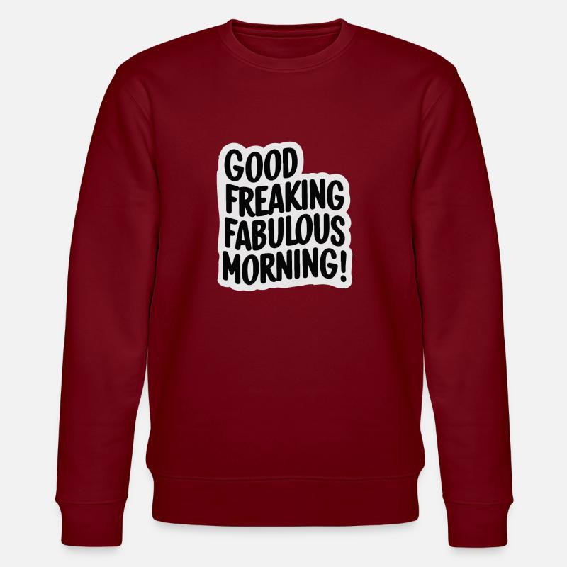 BONJOUR! - Sweat bio CHANGER Stanley/Stella Unisexe - bordeaux