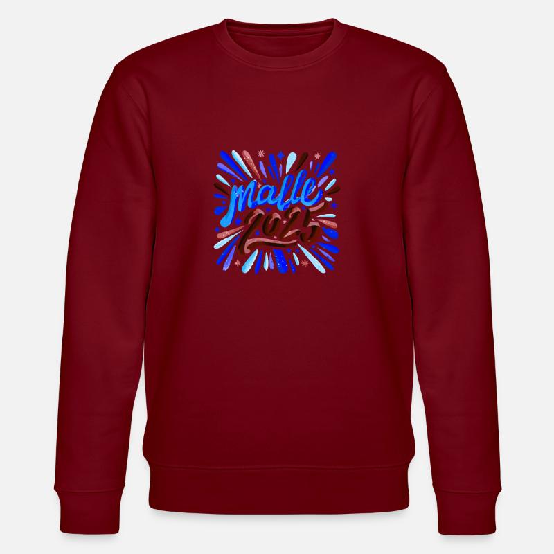 Malle 2025 - Stanley/Stella Unisex Bio-Sweatshirt CHANGER  - Burgunderrot