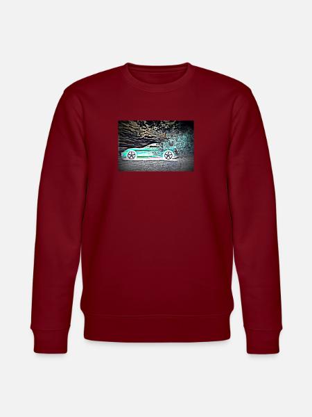 Sportwagen Neon - Stanley/Stella Unisex Bio-Sweatshirt CHANGER - Burgunderrot