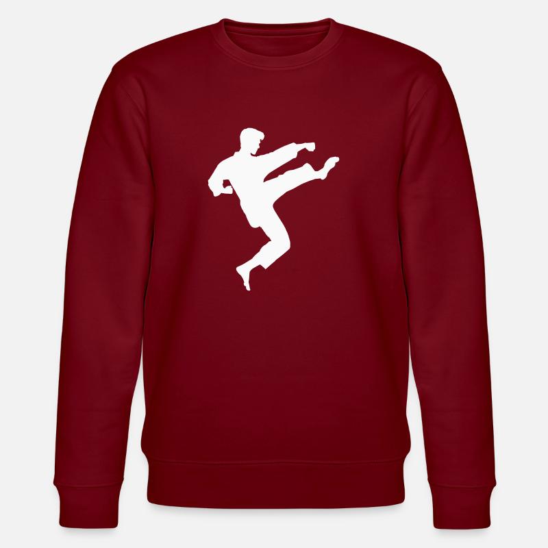 karaté - Sweat bio CHANGER Stanley/Stella Unisexe - bordeaux