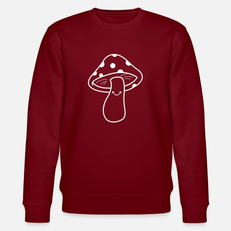 bande dessinée de champignons - Sweat bio CHANGER Stanley/Stella Unisexe - bordeaux