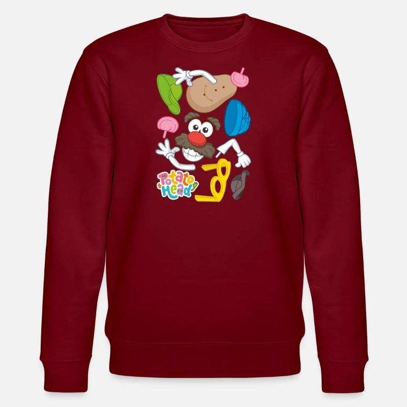 Mr. Potato Head séparés - Sweat bio CHANGER Stanley/Stella Unisexe - bordeaux
