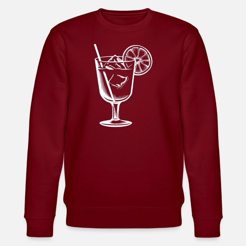 Boisson à la limonade - Sweat bio CHANGER Stanley/Stella Unisexe - bordeaux