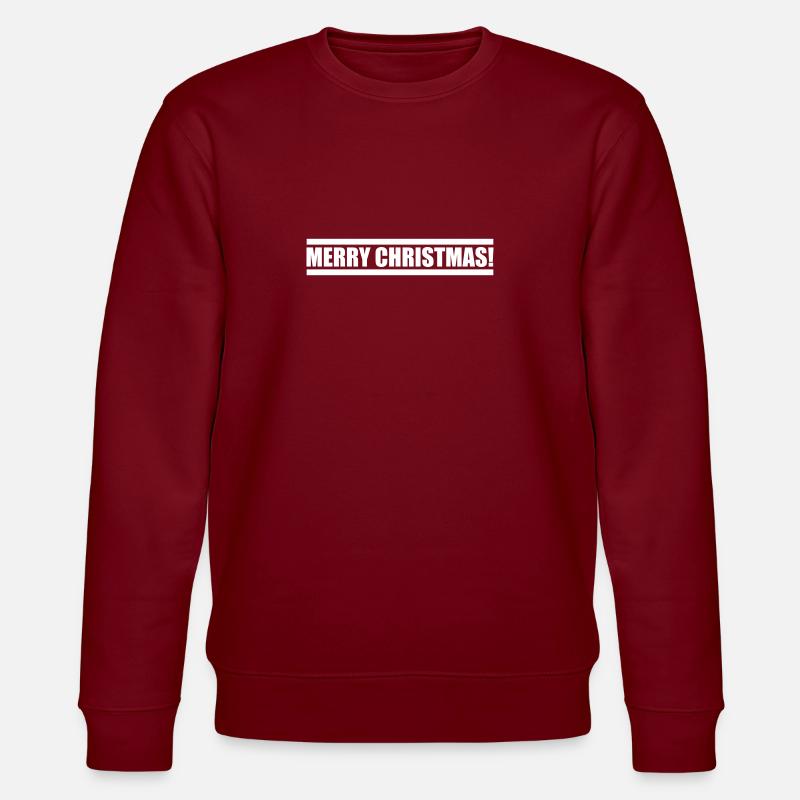 Joyeux Noël - Sweat bio CHANGER Stanley/Stella Unisexe - bordeaux