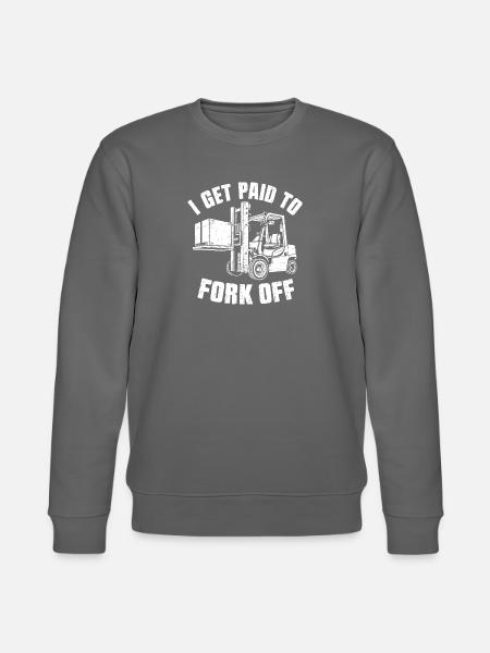 Fürs Gabeln bezahlt werden - Stanley/Stella Unisex Bio-Sweatshirt CHANGER  - 