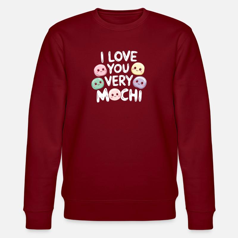 Hommage tendance au mochi - Sweat bio CHANGER Stanley/Stella Unisexe - bordeaux