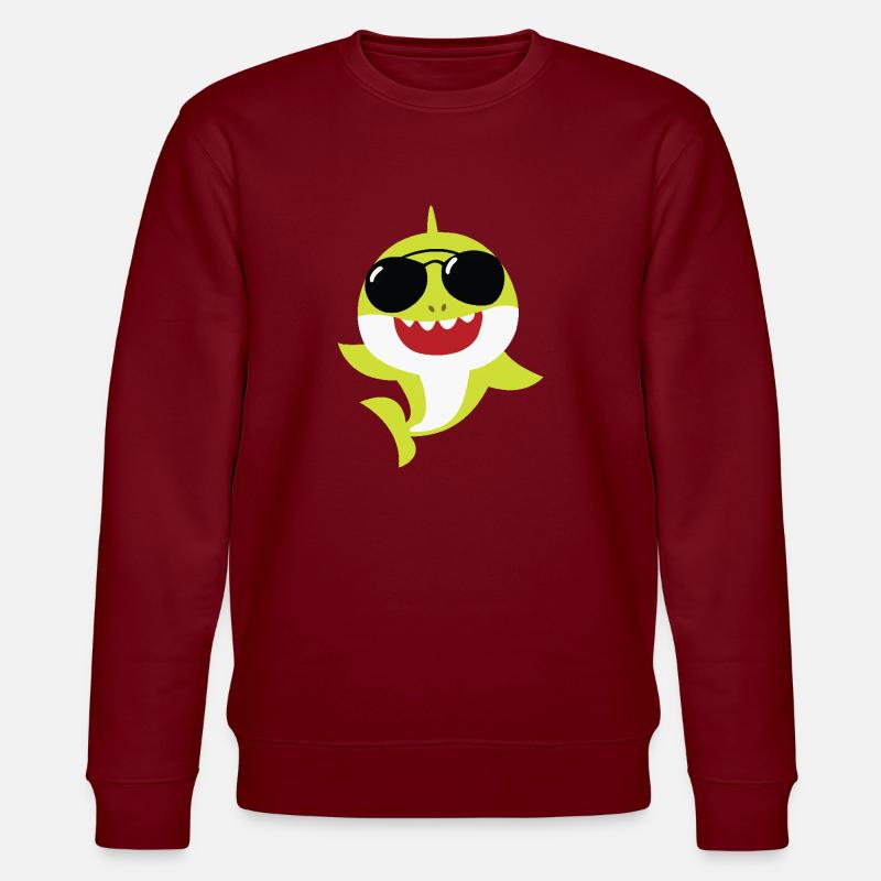 Design ohne Titel 4 - Stanley/Stella Unisex Bio-Sweatshirt CHANGER  - Burgunderrot