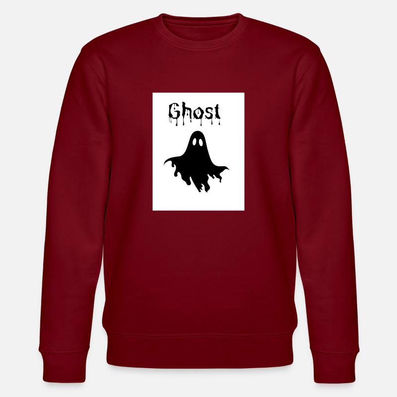Ghost - Stanley/Stella Unisex Bio-Sweatshirt CHANGER  - Burgunderrot