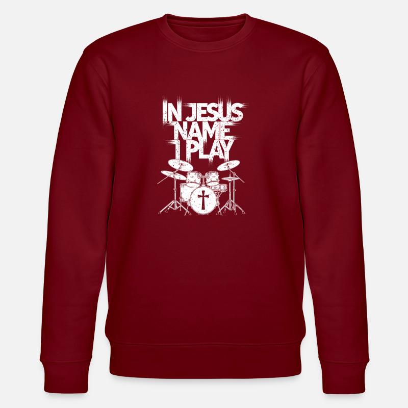 Dynamique dans le culte - Sweat bio CHANGER Stanley/Stella Unisexe - bordeaux