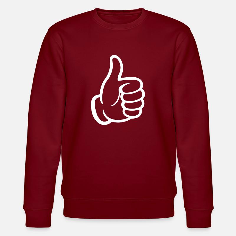 comme main - Sweat bio CHANGER Stanley/Stella Unisexe - bordeaux