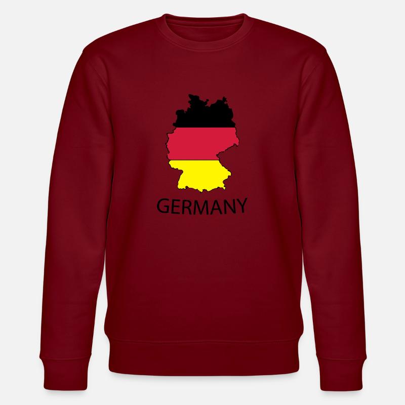 germany - Stanley/Stella Unisex Bio-Sweatshirt CHANGER  - Burgunderrot