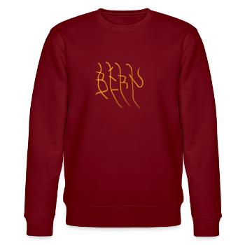 T-shirt de la ville de Berne - Sweat bio CHANGER Stanley/Stella Unisexe - bordeaux - Devant - Nik (191cm) & Marisol (170cm)